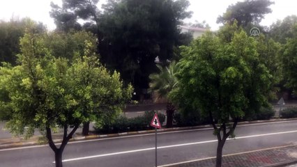 Bodrum'da sağanak etkili oluyor - MUĞLA