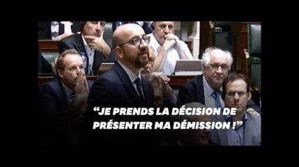 Le Premier ministre belge Charles Michel démissionne