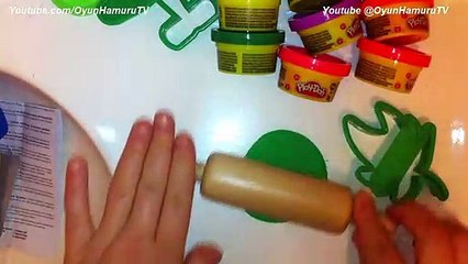 Oyun Hamuru Şeki-lleri ile Ağaç Yapımı (Play Doh How To Make Tree)