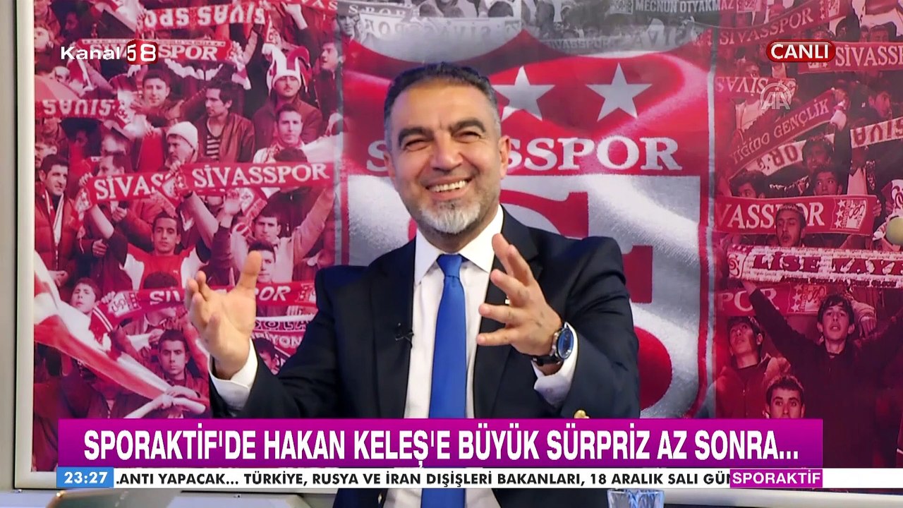 Hakan Keleş'e canlı yayında 'Kangal köpeği' sürprizi - SİVAS