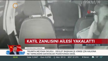 Katil zanlısını ailesi yakalattı