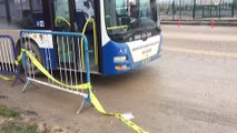 Otobüs, gazi ve avukatlara çarptı: 3 yaralı - ANKARA
