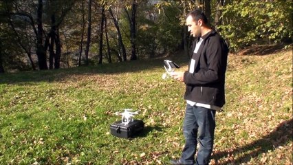 Primi voli con il drone