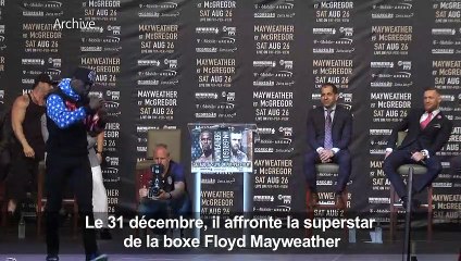 Boxe: Nasukawa se prépare avant son combat face à Mayweather