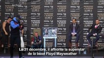 Boxe: Nasukawa se prépare avant son combat face à Mayweather