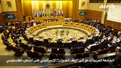 الجامعة العربية تدعو الى "وقف العدوان"الاسرائيلي على الفلسطينيين