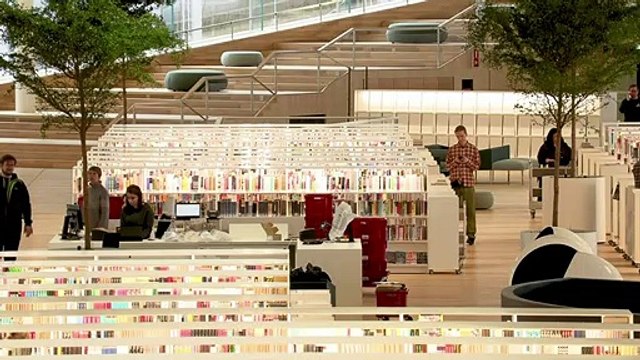 مكتبة عصرية كبرى في هلسنكي احتفالا بمئوية استقلال فنلندا