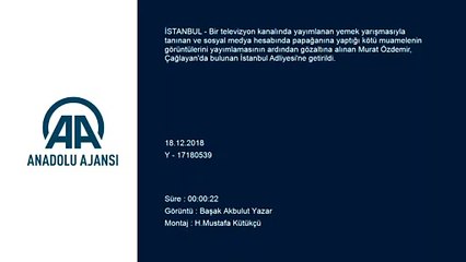 Papağana işkence yapan Murat Özdemir adliyeye getirildi - İSTANBUL