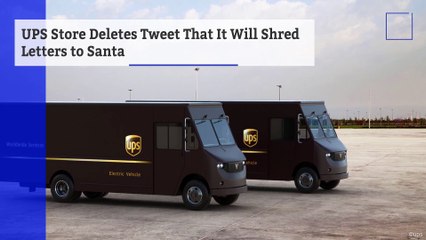 UPS Store Deletes Tweet That It Will Shred Letters to Santa