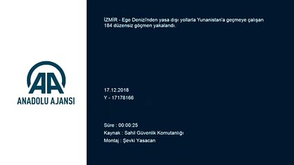 Ege Denizi'nde yasa dışı geçişler - AYDIN