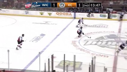 ECHL Kansas City Mavericks 2 at Wichita Thunder 1