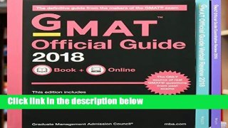 Access books GMAT Official Guide 2018 Bundle: Books + Online P-DF Reading