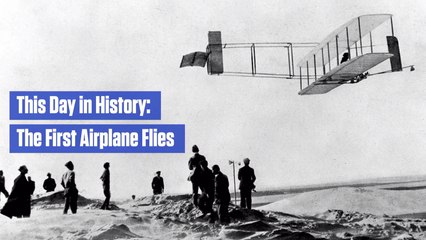 The First Airplane Flew: This Day In History