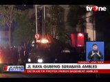 Jalan Raya Gubeng di Surabaya Mendadak Ambles
