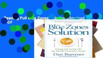 Reading Full Blue Zones Solution D0nwload P-DF