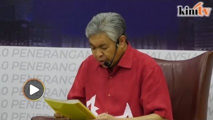 Zahid serah kuasa pada Mat Hasan