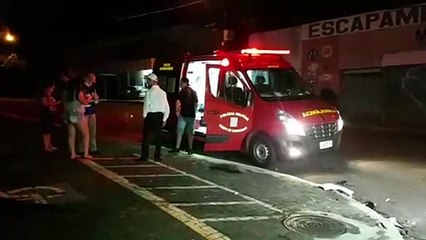 Download Video: Colisão de trânsito mobiliza equipe do Corpo de Bombeiros