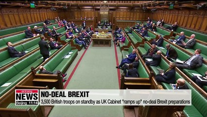 3,500 British troops on standby as UK Cabinet "ramps up" no-deal Brexit preparations