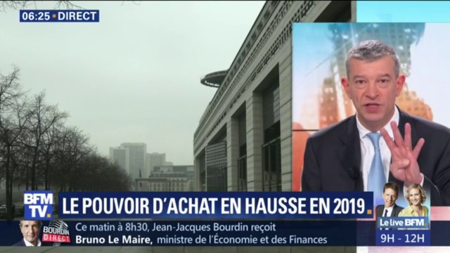 Pourquoi l'Insee prévoit une forte hausse du pouvoir d'achat en 2019 ?
