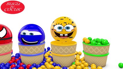 Bowling Oyunu ile Renkleri Öğreniyorum - Çocuklar İçin Oyuncaklar