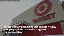 Target Pushing Last-Minute Holiday Options