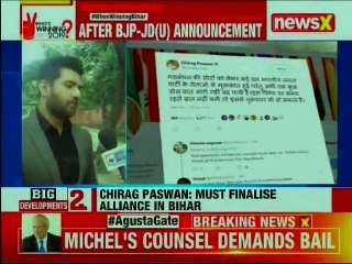 Chirag Paswan urges decision on alliance, says must finalise alliance in Bihar