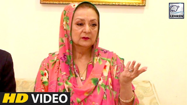 Saira Banu SLAMS Builder Samir Bhojwani For Threatening Dilip Kumar
