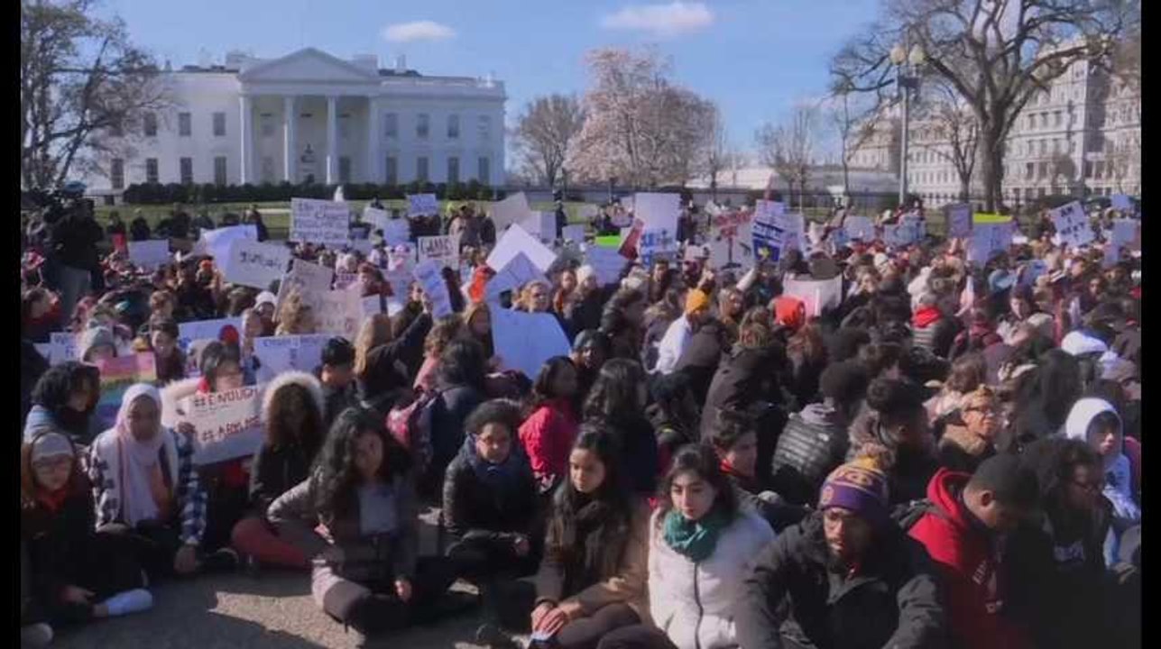 Etats-Unis : l'appel des lycéens contre les arm...