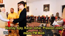 Akshay, Ajay, Karan Johar, Prasoon Joshi meets PM Narendra Modi