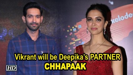 Vikrant will be Deepika’s PARTNER in Meghna Gulzar’s film