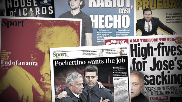 Paul Pogba célèbre le départ de José Mourinho, Mauro Icardi agite toute l'Italie