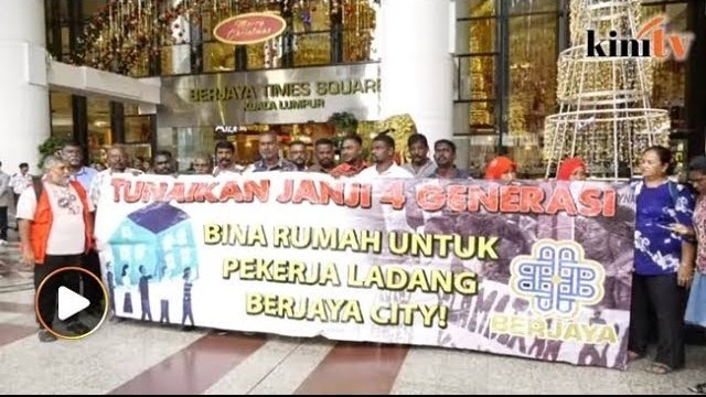 PSM tuntut Vincent Tan tunai janji bina rumah untuk pekerja estet