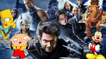 "Les Simpsons", "Les Griffin", "L'Age de glace", "Alien", "X-men" ... sous le contrôle de Disney