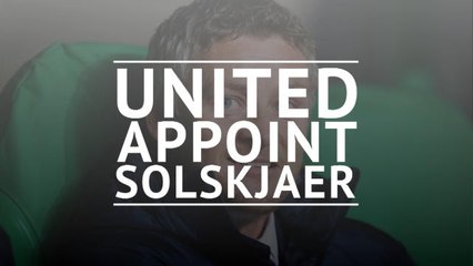 Download Video: Solskjaer confirmed as interim Manchester United manager