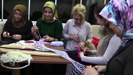 Kadınların 'file' mesaisi - BİLECİK