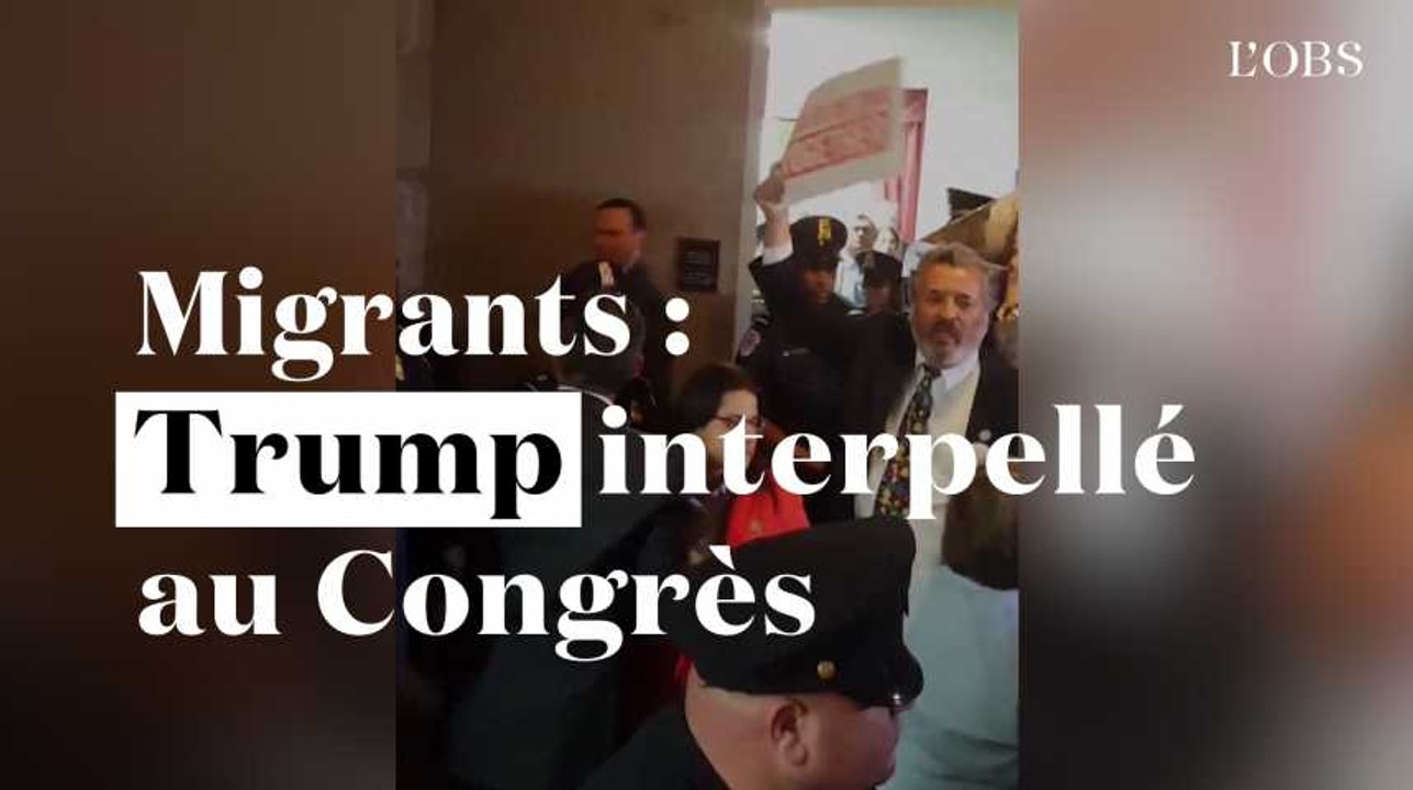 Trump interpellé au Congrès sur les migrants : "N'avez-vous pas des enfants ?"