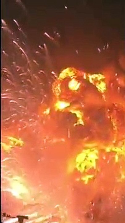 Une immense explosion de gaz détruit tout un quartier en Chine