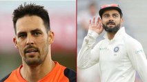 India vs Australia 2ndTest : Virat Kohli Is ‘Disrespectful’ And ‘Silly’: Mitchell Johnson | Oneindia