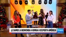 Le damos la bienvenida a rombai a despierta america. #DespiertaAmerica #Univision