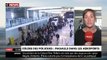 Police aux frontières en grève: De longues files d'attente ce matin dans plusieurs aéroports provoquant une grosse pagaille - VIDEO