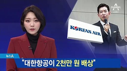 법원 “대한항공, 박창진 전 사무장에 2천만 원 배상”