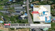 Gov't announces four locations for new suburban development