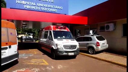 Vítima de grave colisão na BR-277 é levada ao HU