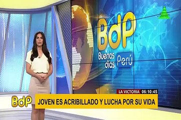 La Victoria: joven queda gravemente herido tras ser baleado por presuntos delincuentes