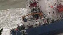 Şile'de Karaya Oturan Gemiden 11 Mürettebat Kurtarıldı