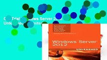 Get Trial Windows Server 2012 Unleashed Unlimited