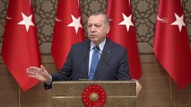Cumhurbaşkanı Erdoğan: 'Toplumların kutsallarını küçümseyen kişinin yaptığı işin adı kültür veya sanat değildir' - ANKARA