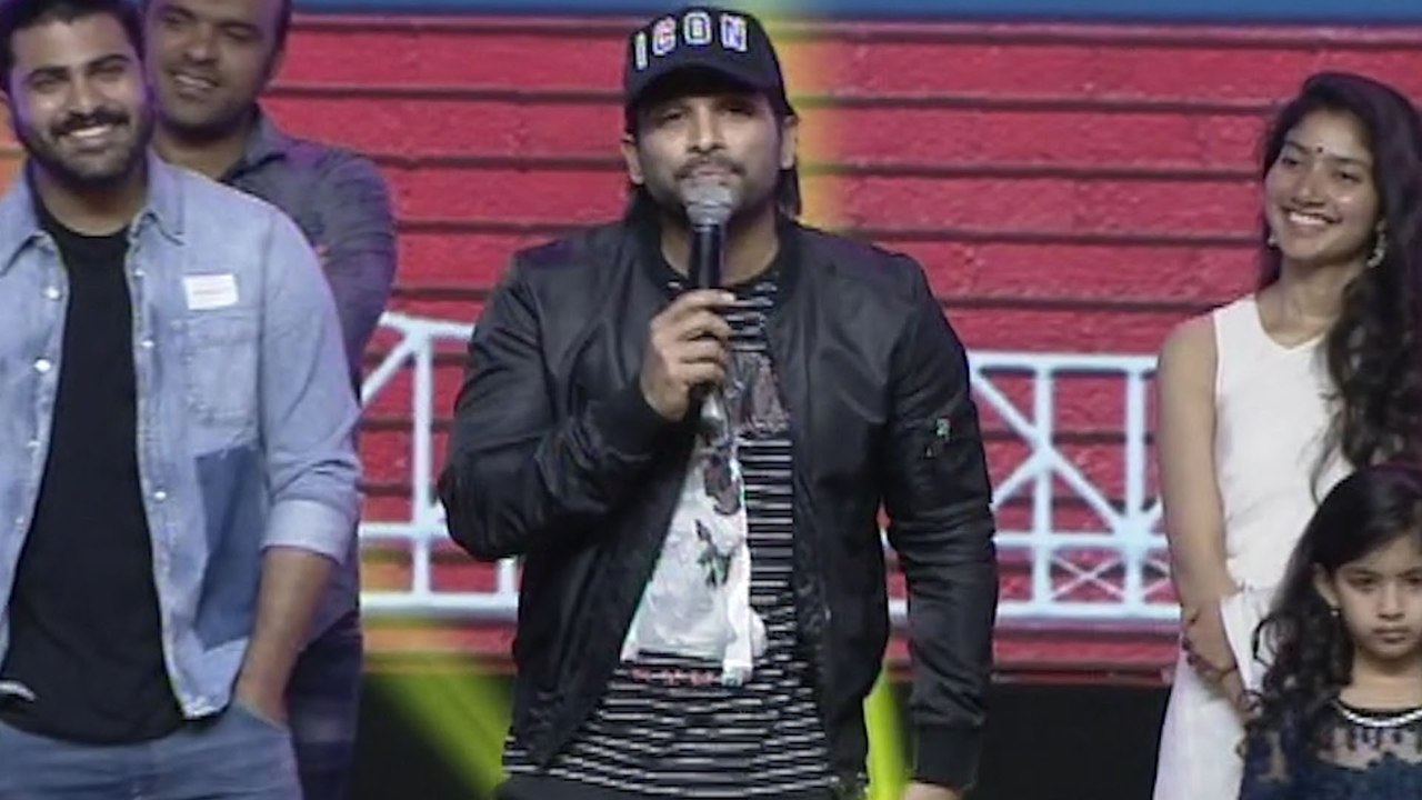 Padi Padi Leche Manasu Pre Release Event : Allu Arjun and Sai Pallavi Praises Each Other | Filmibeat