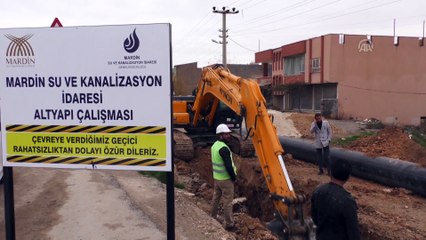 Kızıltepe'nin 48 yıllık su şebekesi yenileniyor - MARDİN