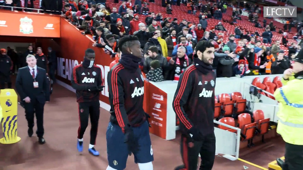 Inside Anfield: LFC 3-1 Man Utd - Tunnel cam